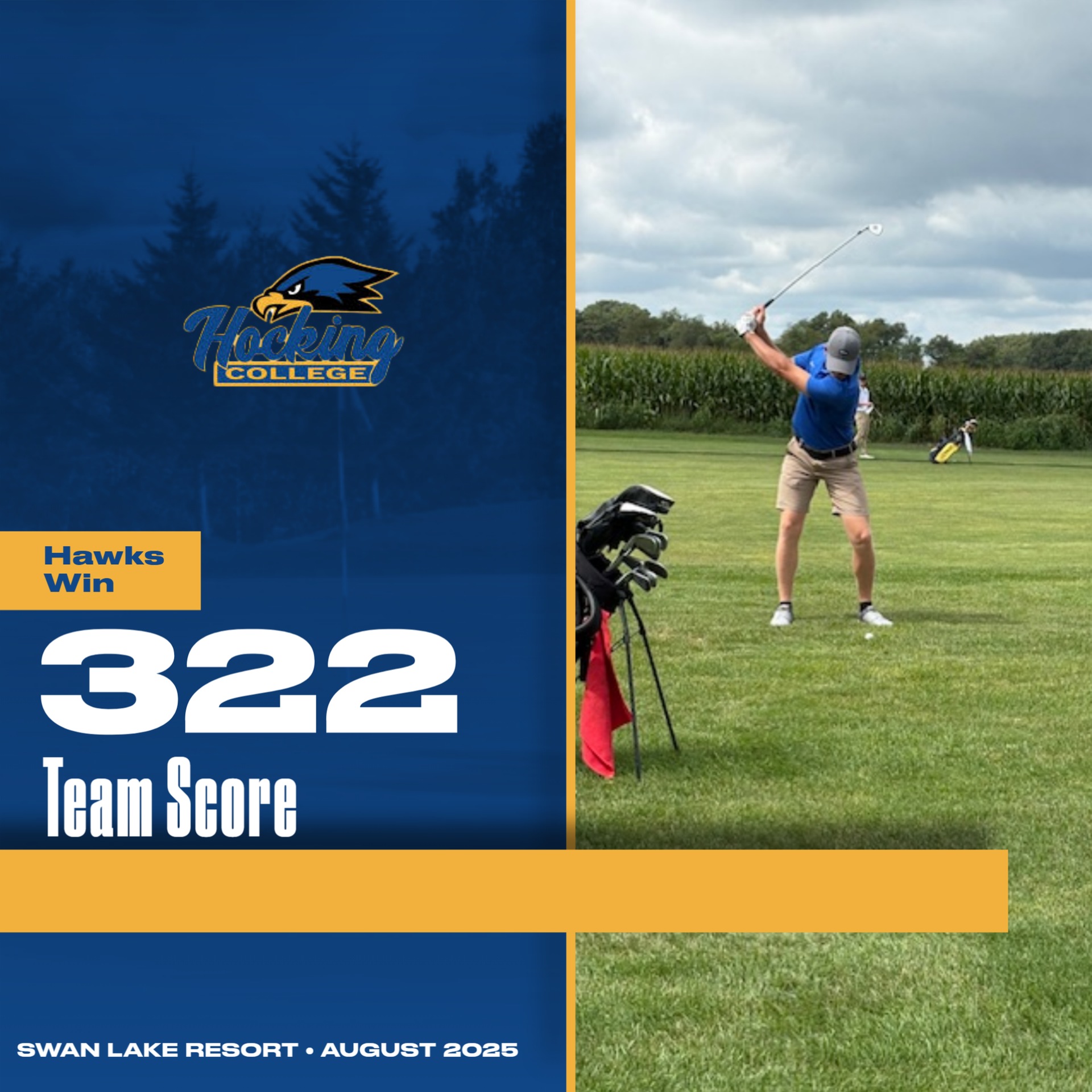 Hocking College Men&rsquo;s Golf Team Opens Fall Season with a Victory